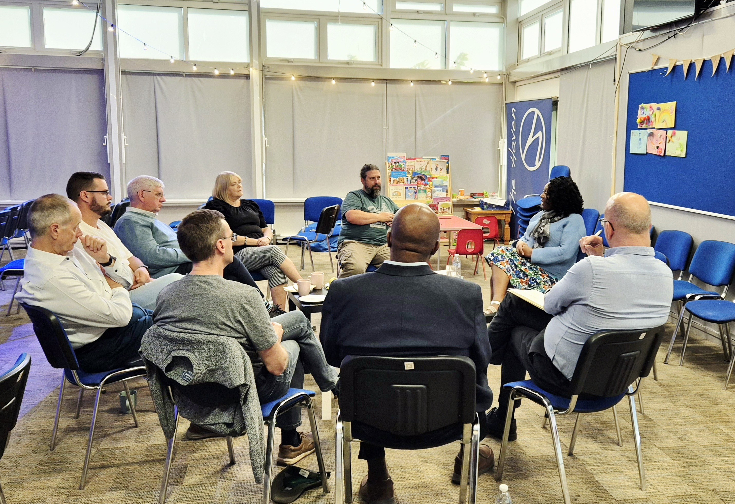 Juliet Campbell Labour MP for Broxtowe meeting