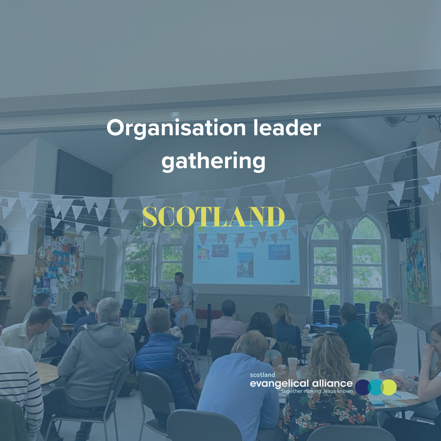 Organisation leader gatehring Card Square