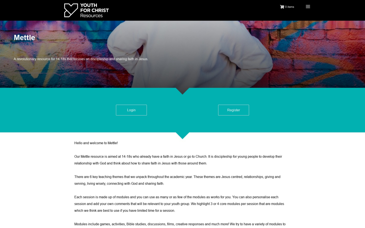 Screenshot of Mettle